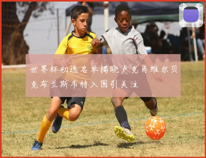 世界杯初选名单揭晓卢克肖维尔贝克布兰斯韦特入围引关注